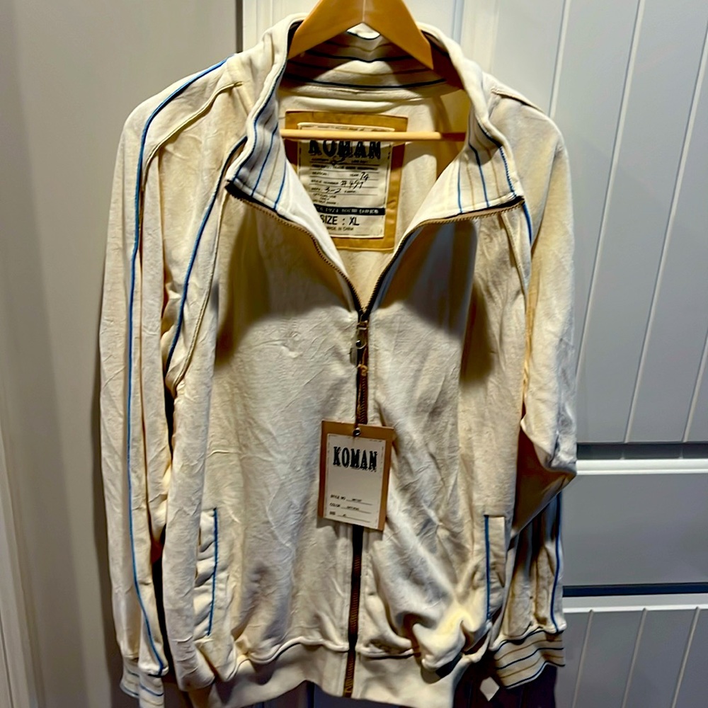 2 Piece New NWT Vintage Mens Jogger/ Track Suit